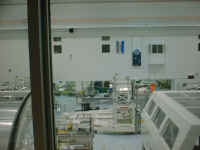 Componets of the International Space Center being assembled
